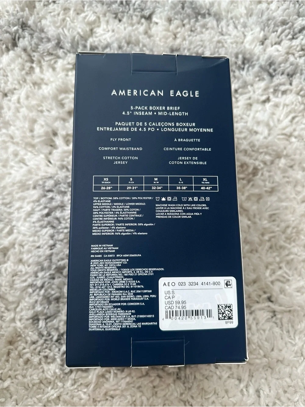 American eagle AEO Men's 4.5